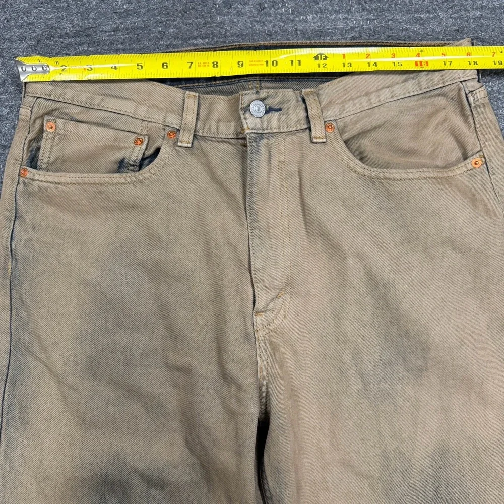Levis 565 Loose Straight Jeans 34X30 Hyperspace Relaxed Denim Grunge Workwear